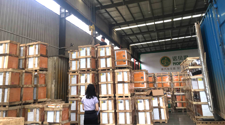 諾貝思蒸汽發生器整機出廠