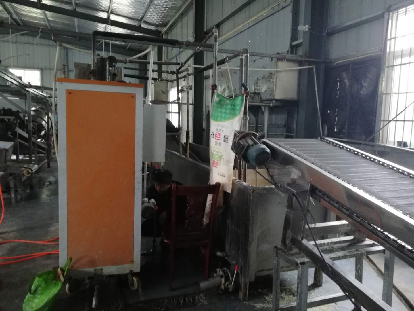 熱干面廠使用諾貝思食品加工蒸汽發生器