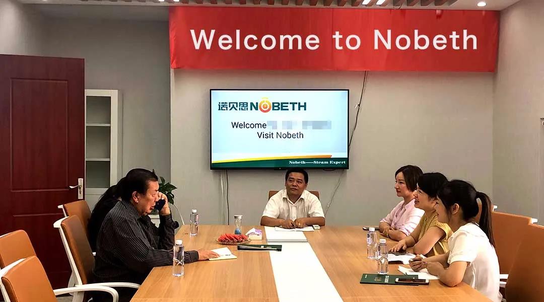 馬來西亞橡膠輪胎制造廠商來武漢考察蒸汽發生器廠家
