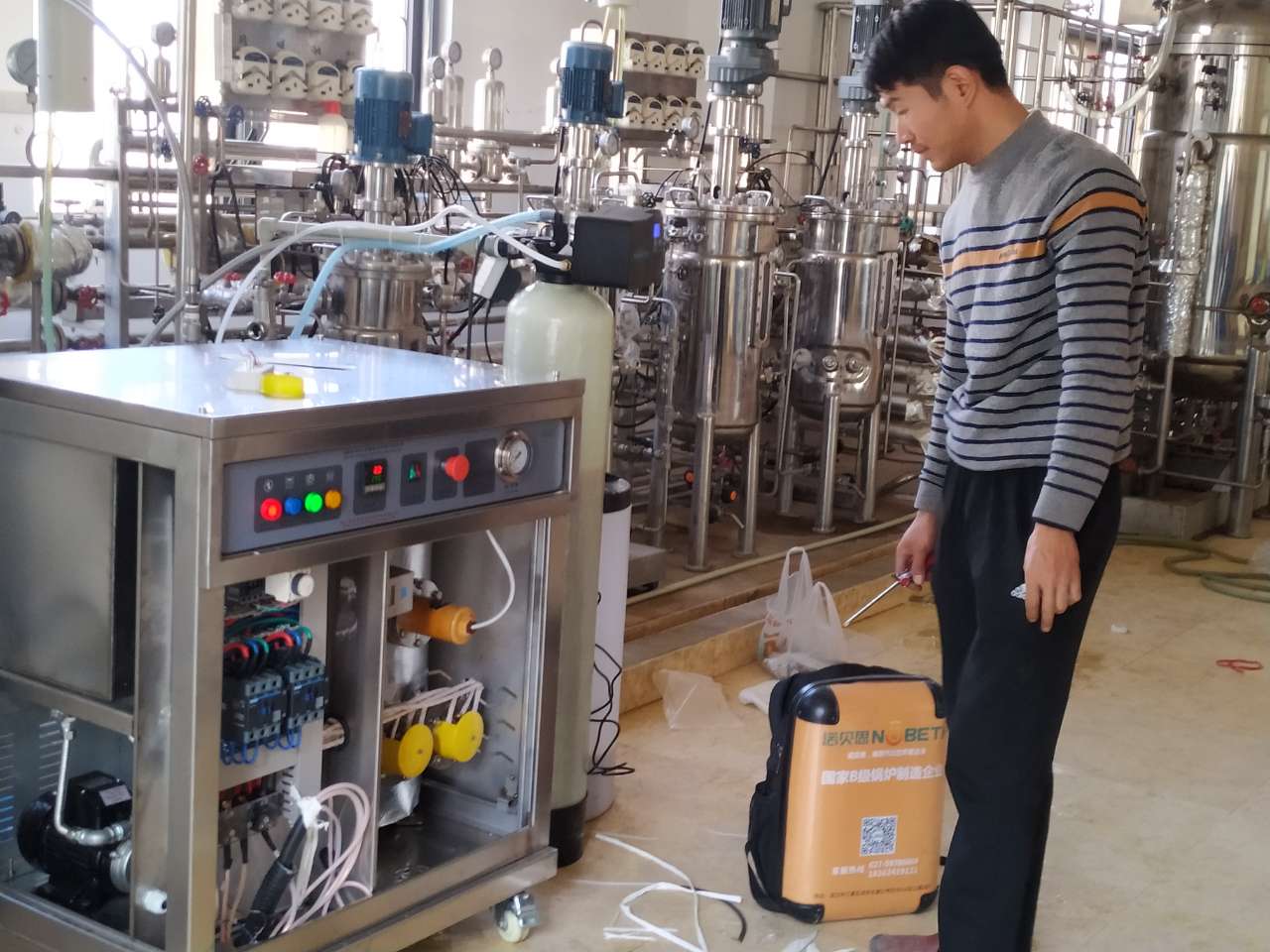 諾貝思專業研究潔凈蒸汽發生器