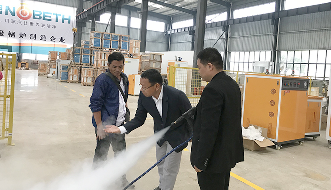 諾貝思高溫油污清洗全自動蒸汽發生器