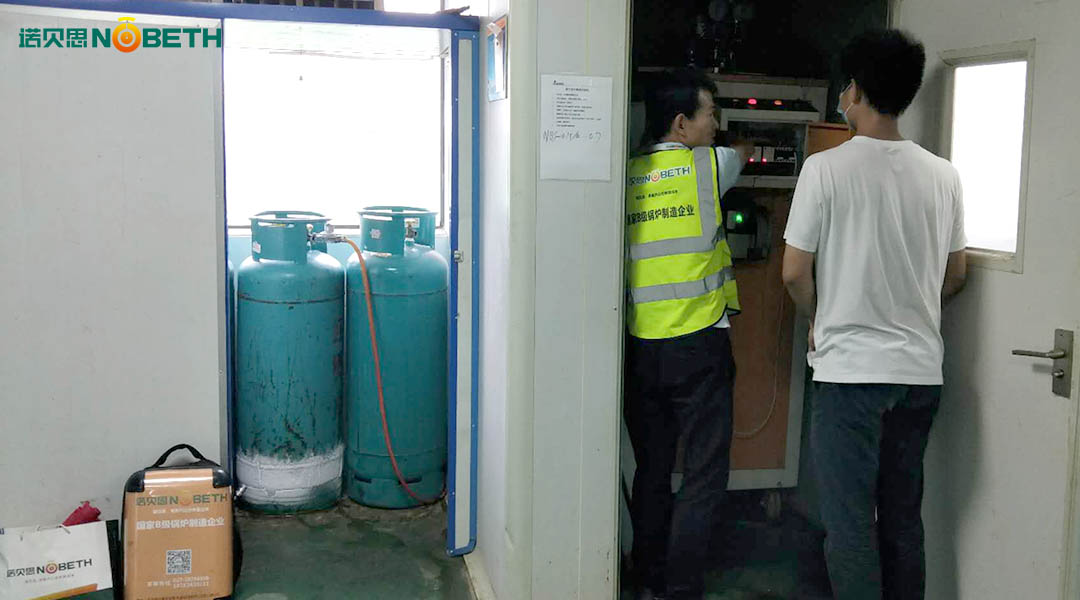 豆制品加工48kw潔凈蒸汽發生器進行加工豆制品