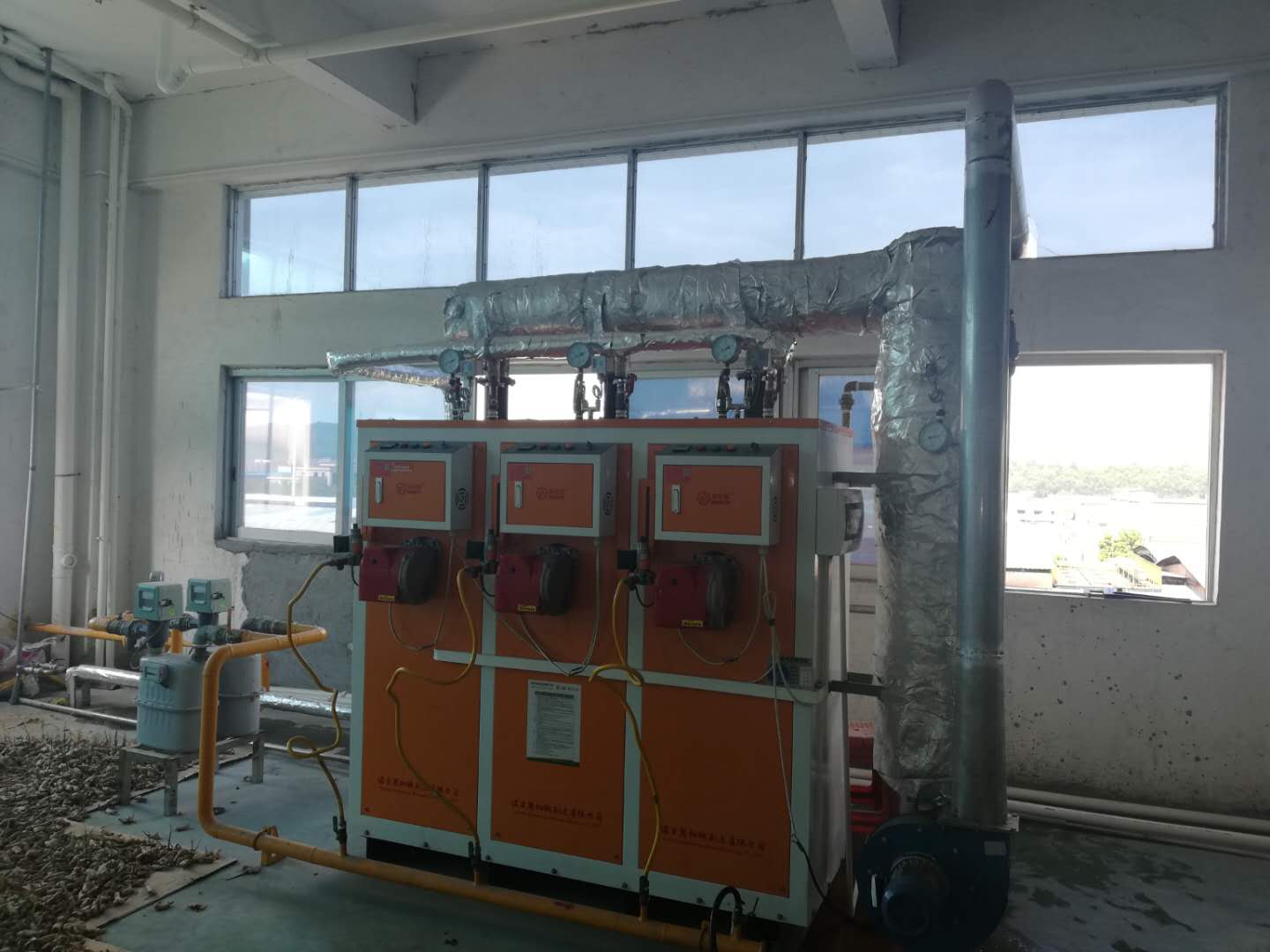 北京生物制藥潔凈蒸汽發生器應用現場