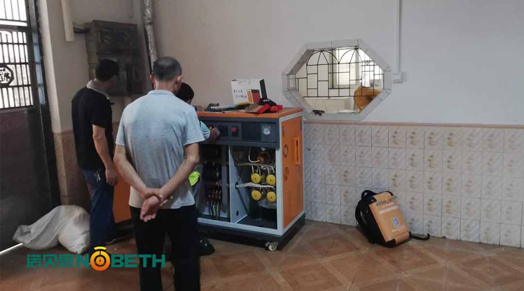 山西啤酒發酵全自動電加熱蒸汽發生器