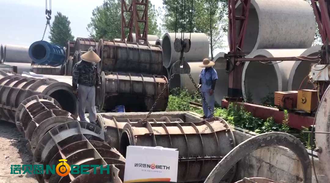 河北水泥制品養護蒸汽發生器使用現場
