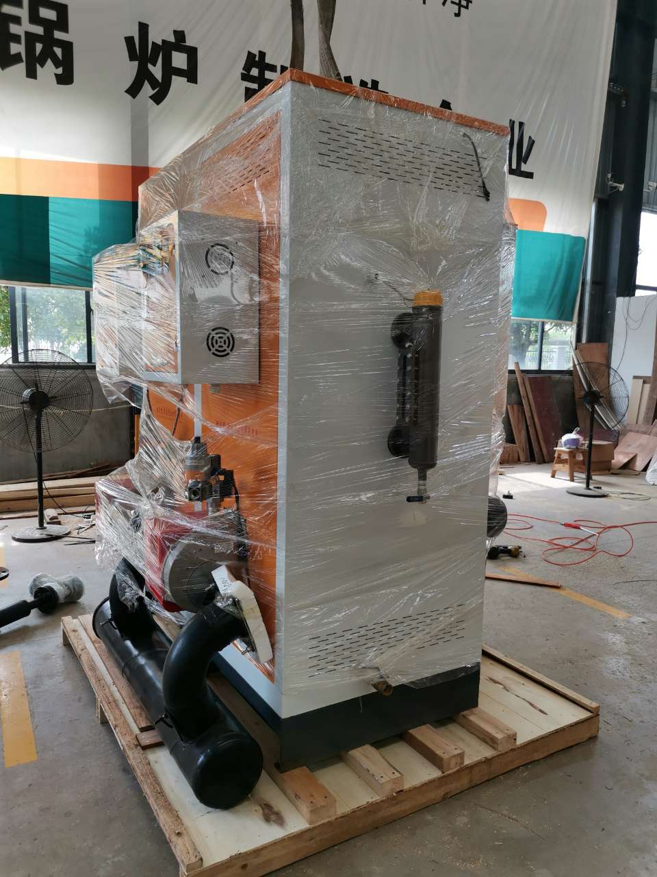 湖北污水處理蒸汽發生器打包中