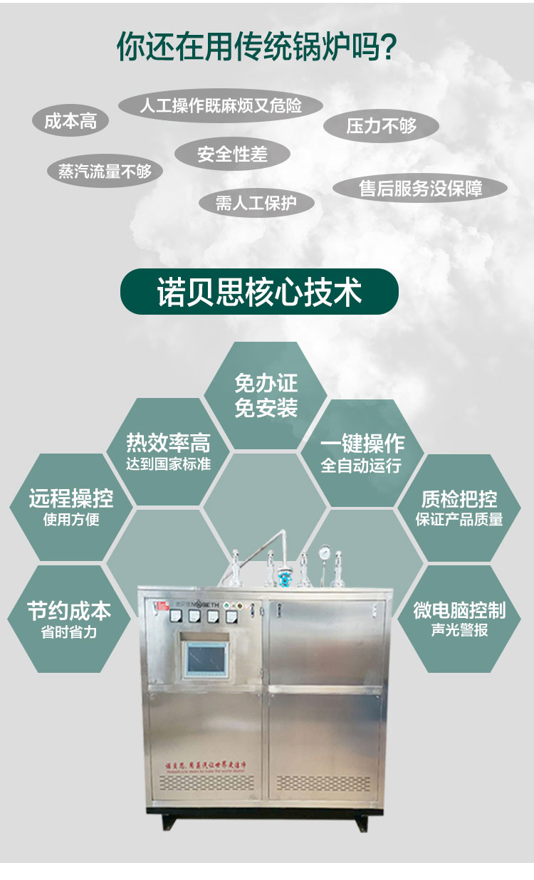 諾貝思不銹鋼潔凈蒸汽發生器核心技術