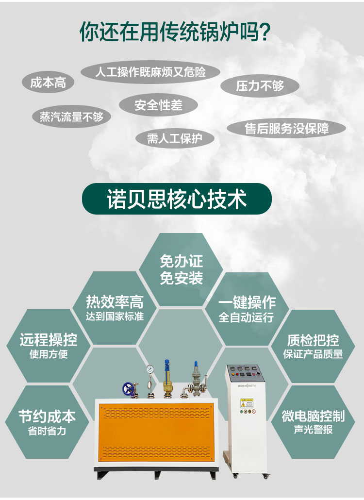 300℃定制高溫過熱蒸汽發生器核心技術