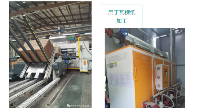 諾貝思蒸汽發生器用于瓦楞紙加工