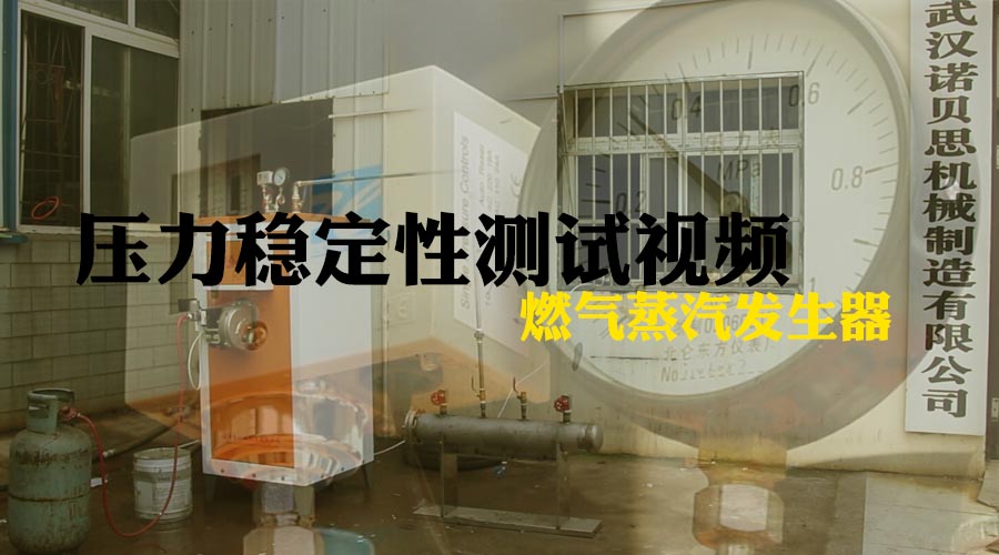 諾貝思節能全自動燃油蒸汽發生器配套分氣缸壓力穩定性測試視頻