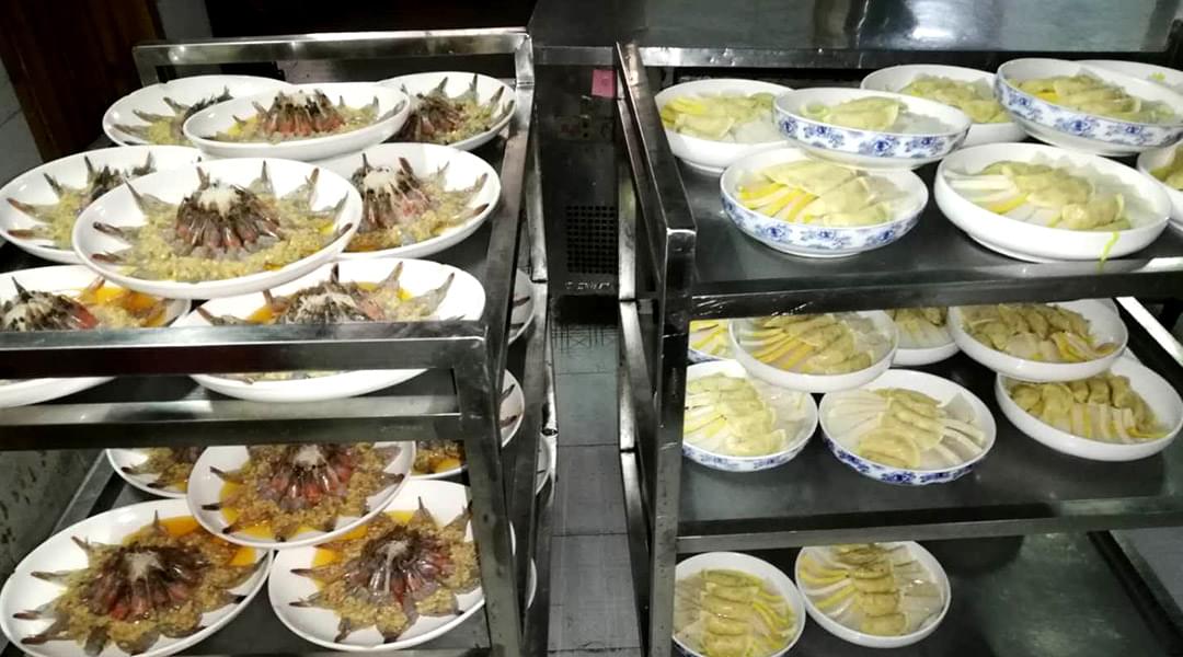 諾貝思燃油蒸汽發生器配套酒店廚房蒸飯車海鮮蒸柜案例